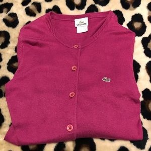Vintage Lacoste Cardigan